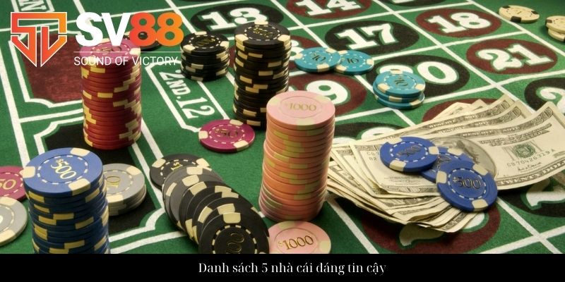 Top 5 nhà cái uy tín - Tìm hiểu danh sách sân chơi hàng đầu 3 Danh sách 5 nhà cái đáng tin cậy